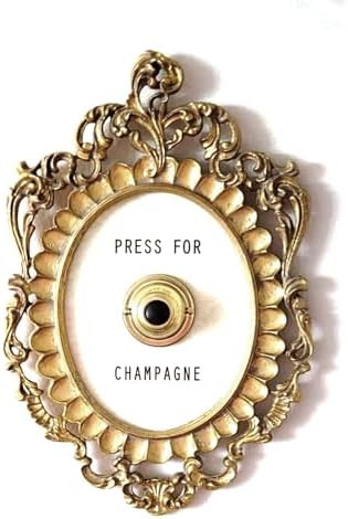 Superjackwang Press for Champagne Button, Champagne Wall Decors, Themed Decor Wall Plaque Ornamen... | Amazon (US)