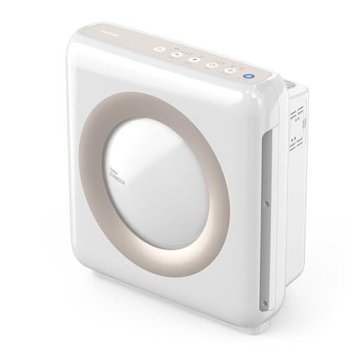Coway Airmega AP-1512HH(W) True HEPA Purifier with Air Quality Monitoring, Auto, Timer, Filter Indicator, and Eco Mode, 16.8 x 18.3 x 9.7, White | Amazon (US)