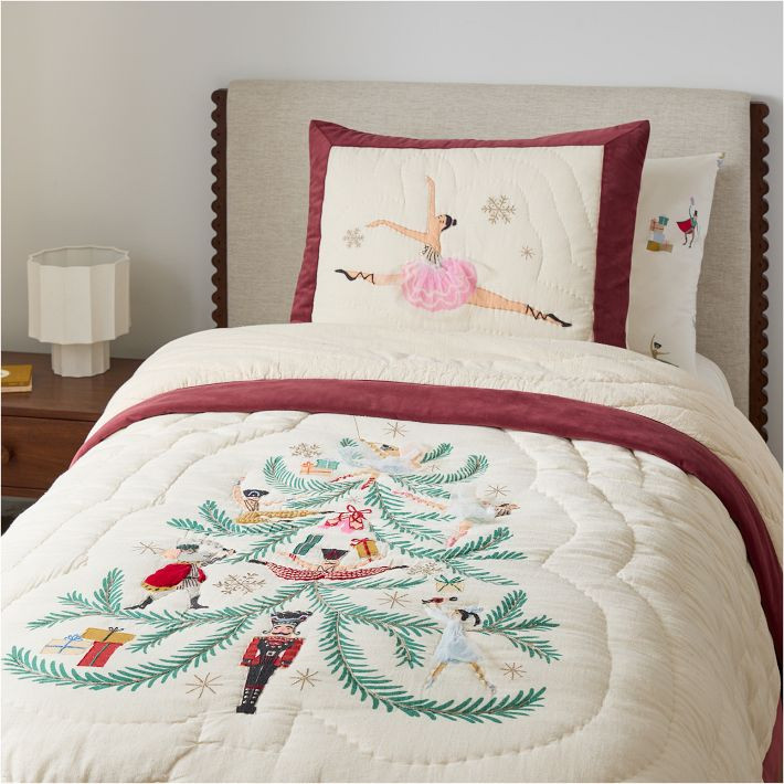 Nutcracker Holiday Quilt | West Elm (US)