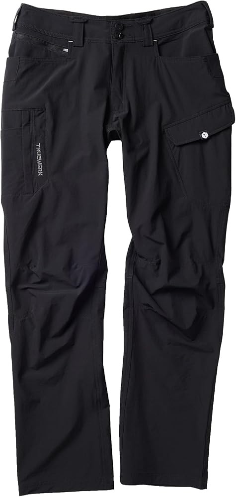TRUEWERK Men's Lightweight Work Pants - T1 WerkPant, Moisture Wicking, Quick-Dry, 4-Way Stretch C... | Amazon (US)