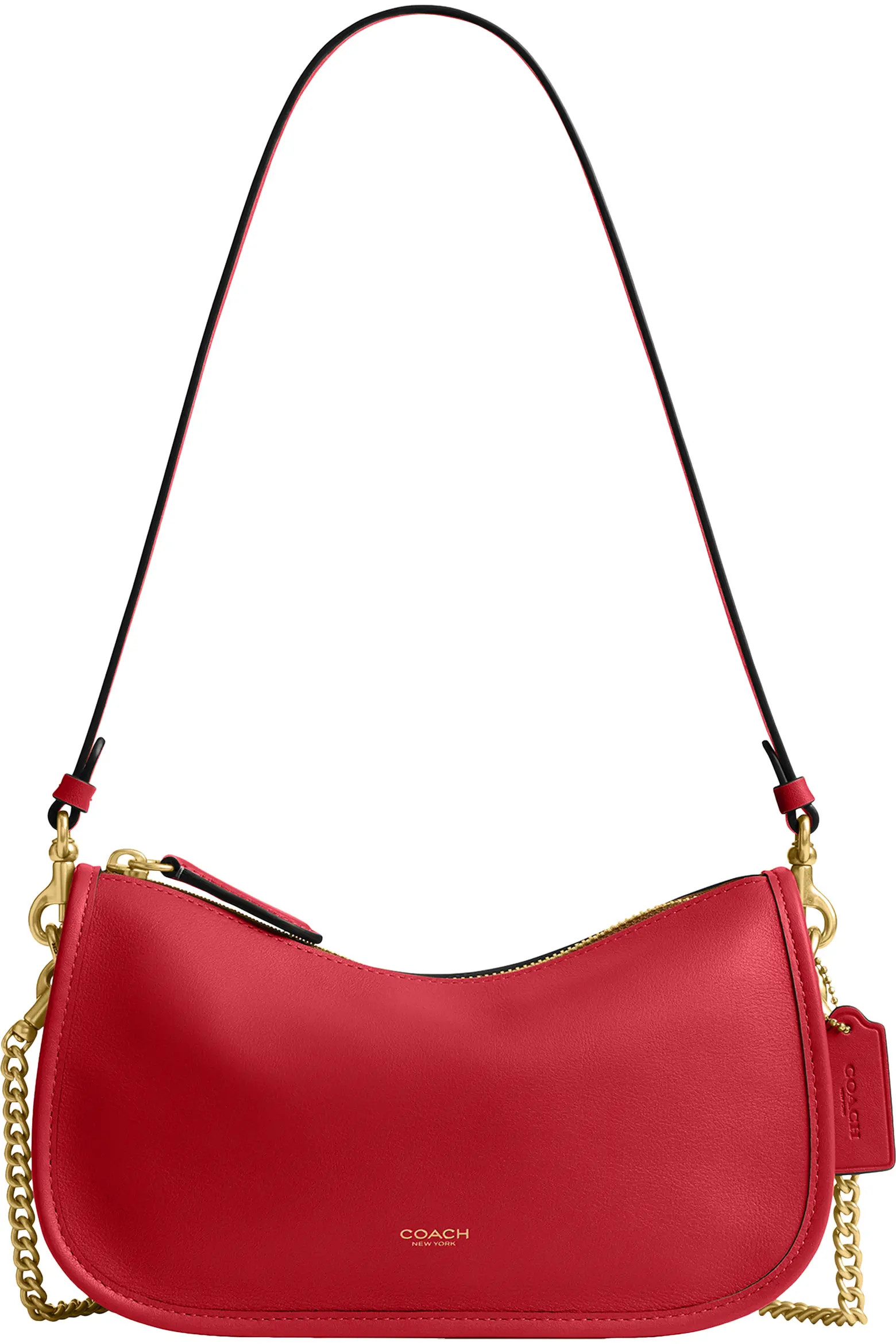 COACH Waverly Natural Grain Leather Shoulder Bag (Women) | Nordstrom | Nordstrom