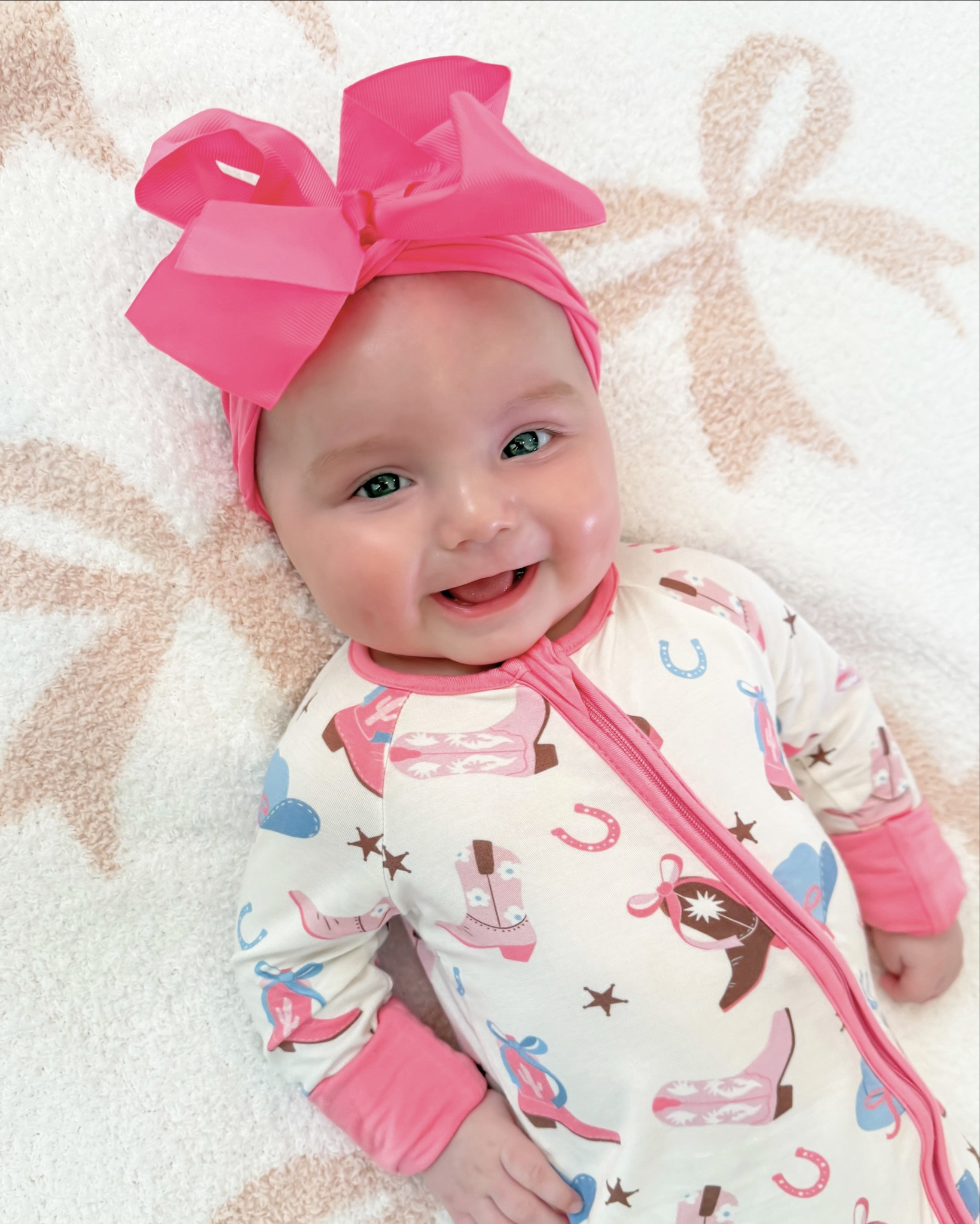 How is my baby already 4 months old?! Time is flying, but every second with this sweet girl has been pure joy💘 My forever Valentine

#4MonthsOld #BabyMilestones #LoveBug #GirlMomLife #LittlePrincess #MyBabyGirl #SweetBabyGirl #HeartMelter #DaughterLove #BlessedMama #LoveOfMyLife #SweetestLove #BabyGirlStyle #BabyOutfitInspo #BabyGirlFashion #LittleFashionista #StylishBaby #BabyOOTD #CutestBabyOutfits #BabyOutfitIdeas #BabyGirlBows 

#LTKBaby #LTKKids #LTKFamily