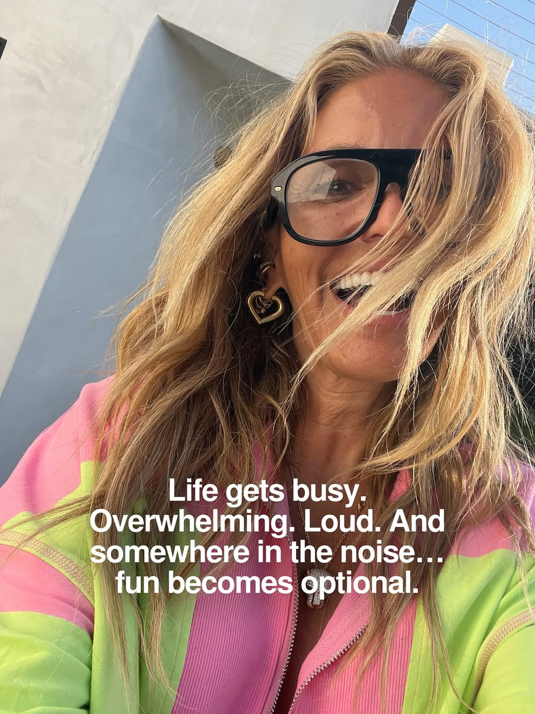 Let this be your reminder: it’s okay to loosen your grip on the outcome. You’re allowed to enjoy life as it happens.. not just in the highlight reel ❣️ let the joy in! 

 #LTKStyleTip