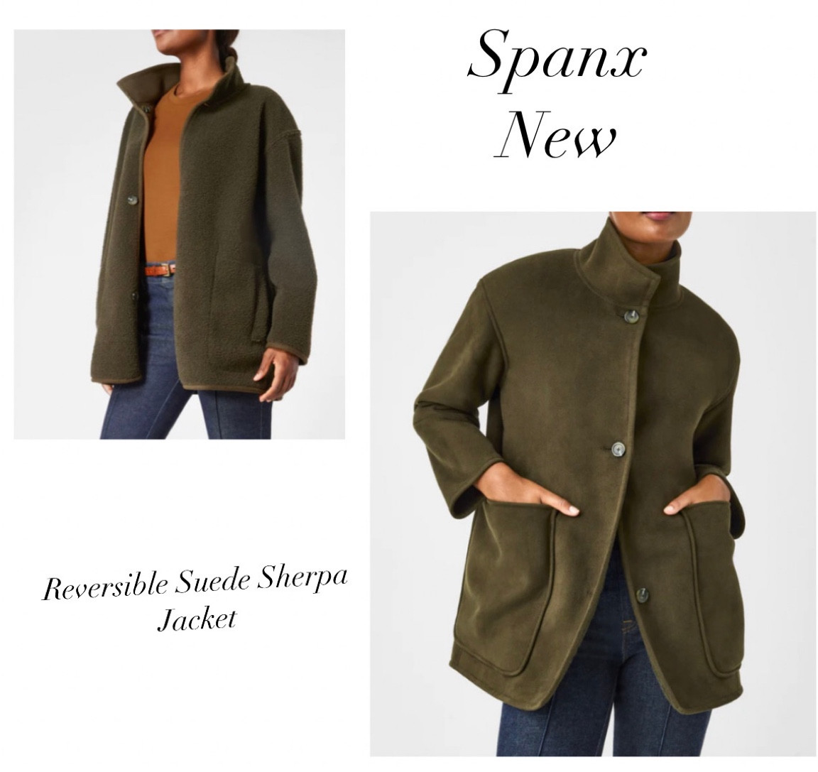 Reversible Suede & Fleece Jacket – Spanx
