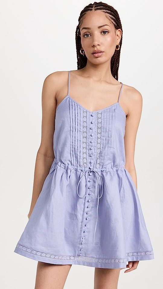 Harriet Linen Mini Dress | Shopbop