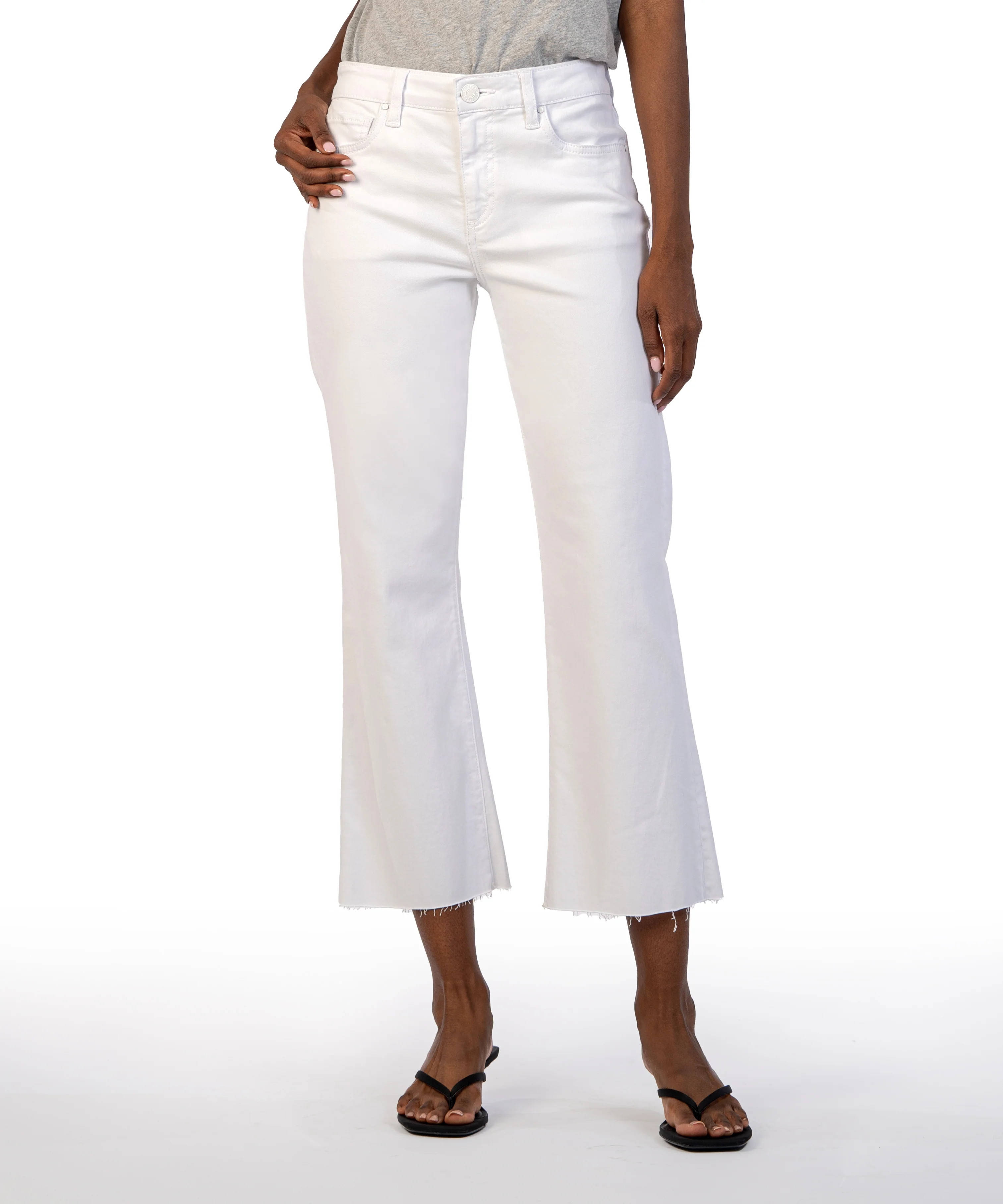 Kelsey High Rise Ankle Flare, Petite - Kut from the Kloth | Kut From Kloth