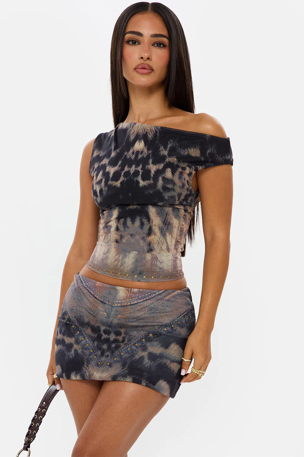 ROAR PRINTED MESH CO-ORD | Murci