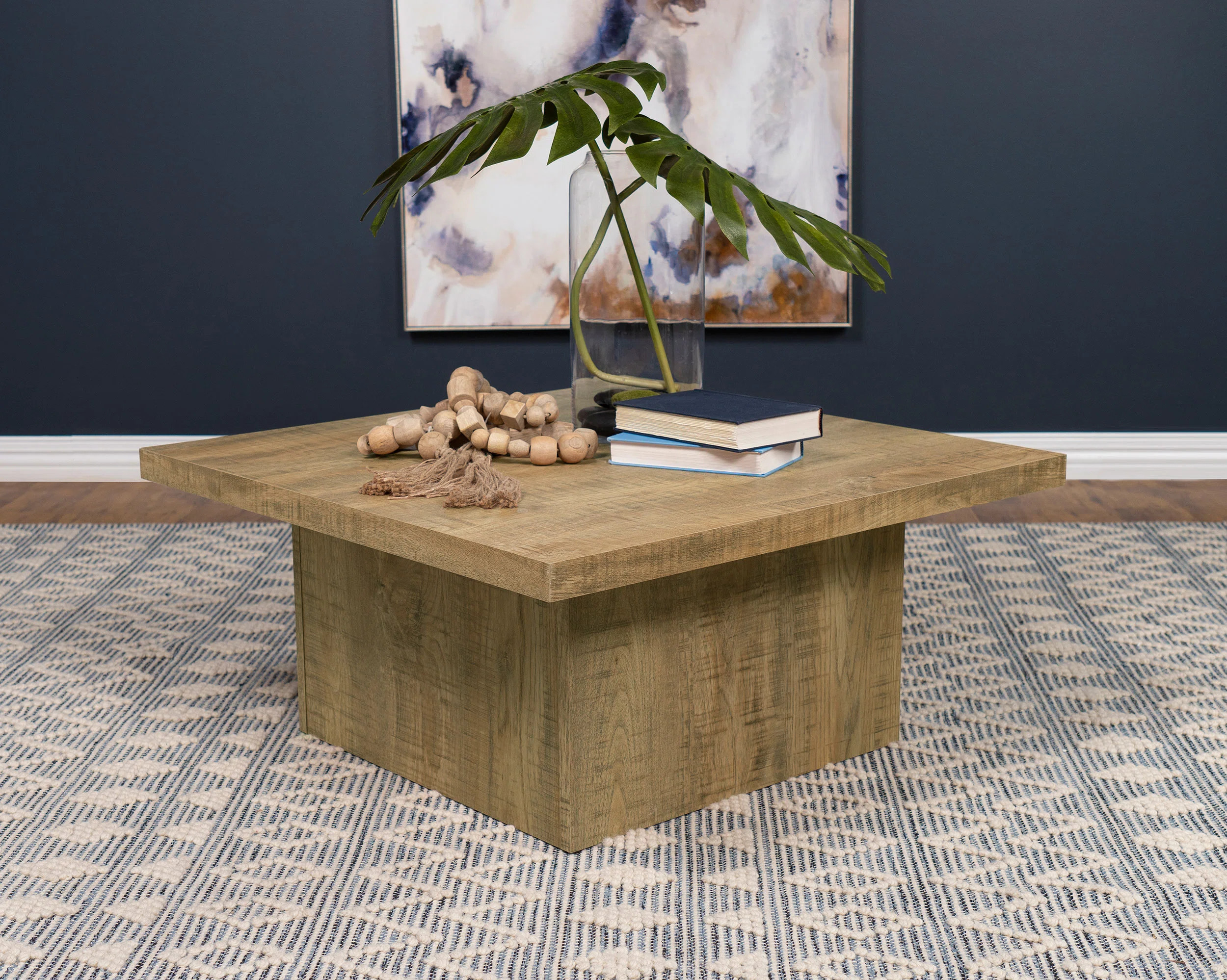 Gabriel Square Pedestal Coffee Table | Wayfair North America