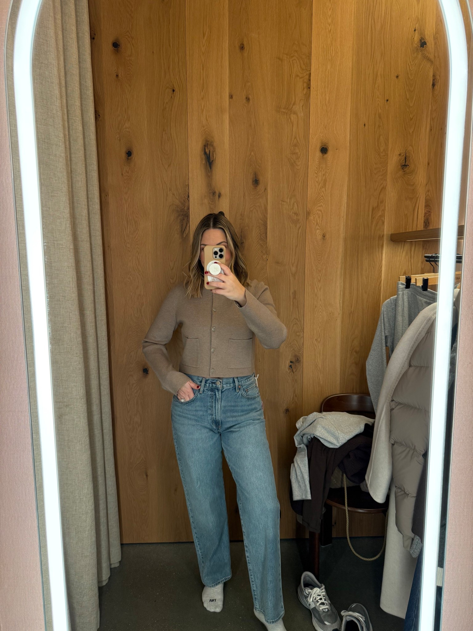 Love this workwear top and these jeans are such a good fit and under $100 right now.  @aritzia

Aritzia winter sale #aritzia 

#LTKootd #LTKWorkwear #LTKFindsUnder100