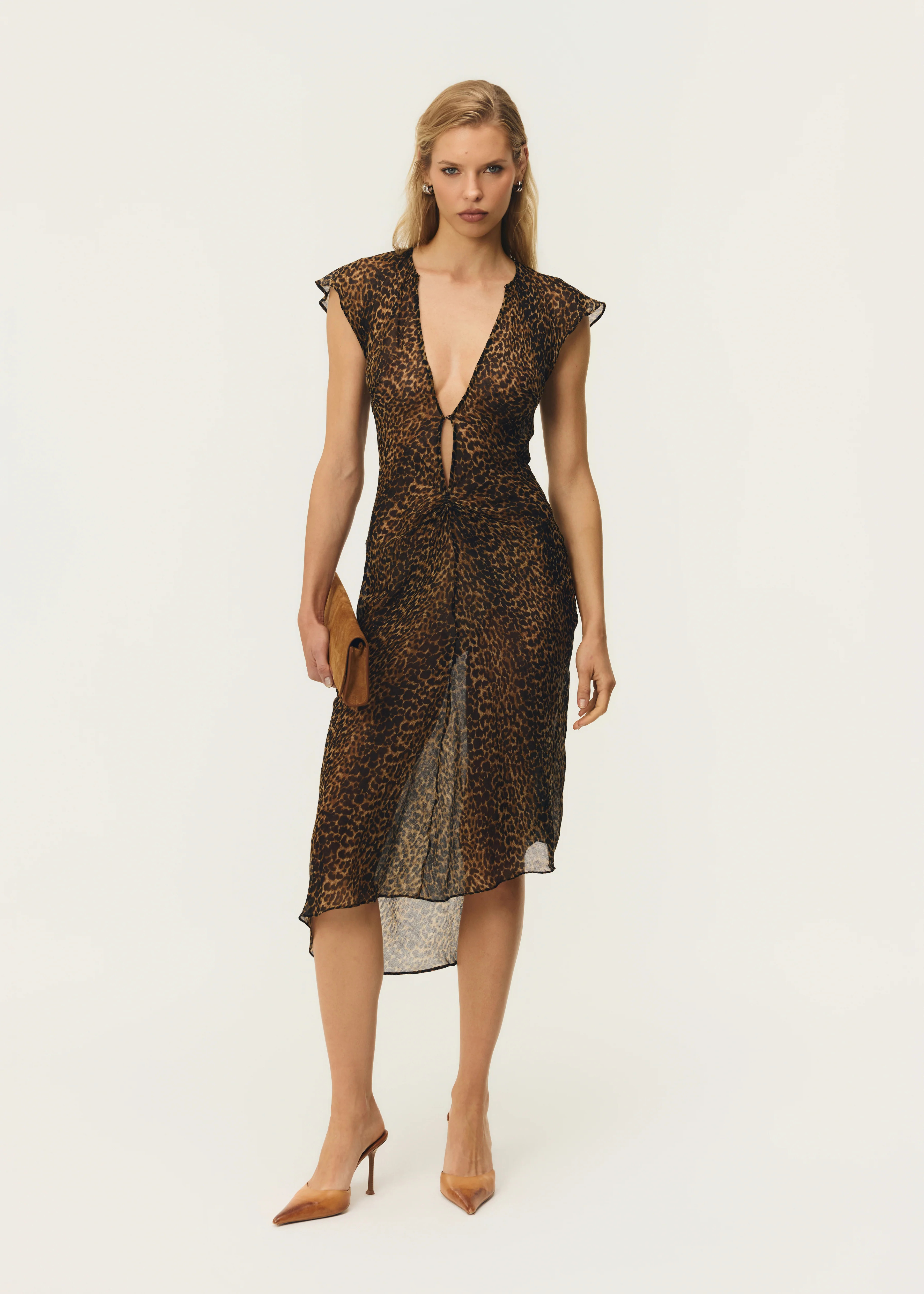 MARGAUX DRESS LEOPARD | ARCINA ORI