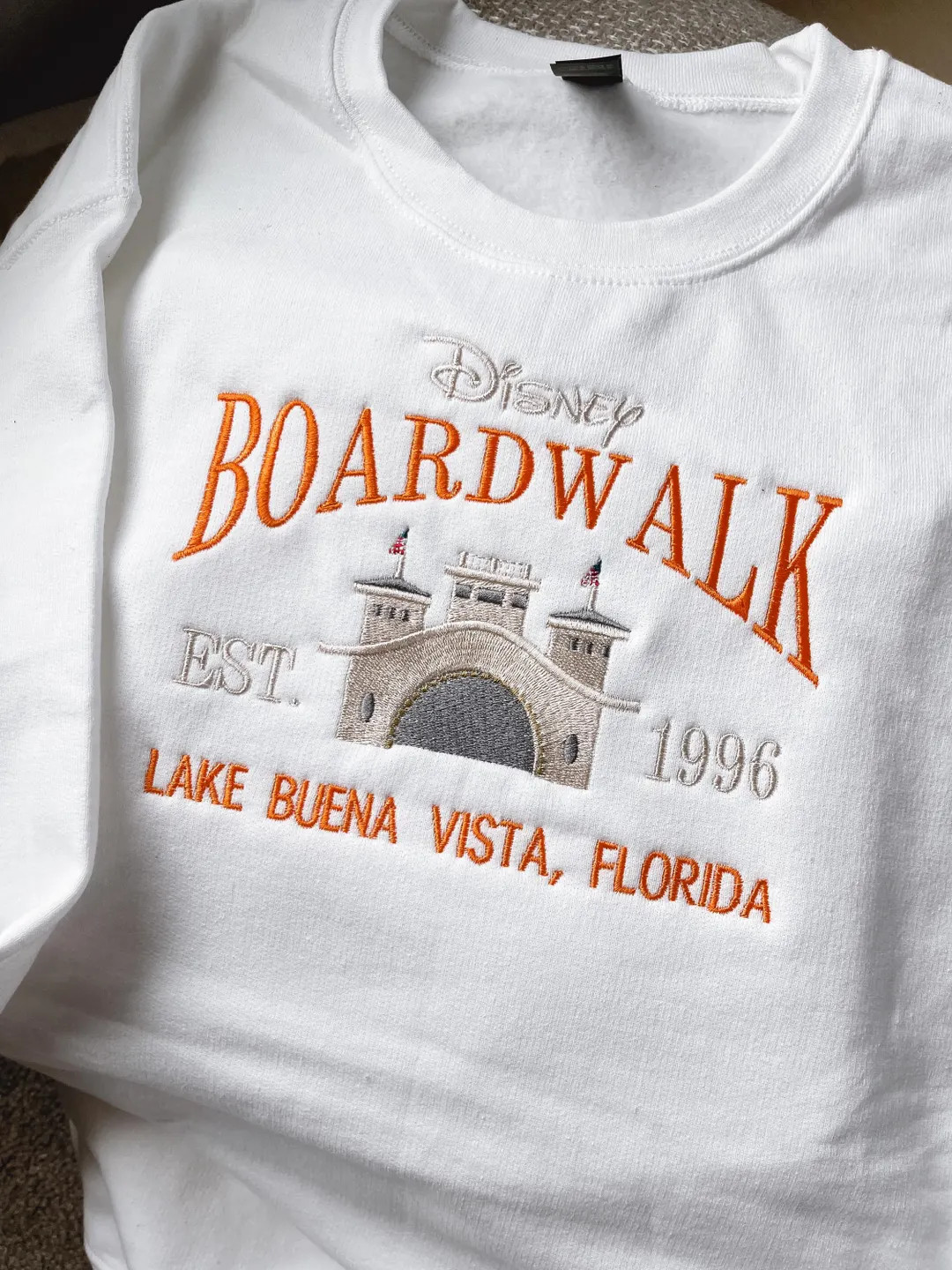 Disney Boardwalk Resort Embroidered Sweatshirt, Disney Resorts, DCP Sweatshirt - Etsy | Etsy (US)