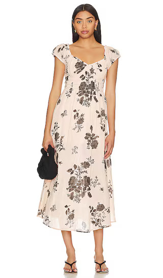 Forget Me Not Midi in Peach Combo | Revolve Clothing (Global)