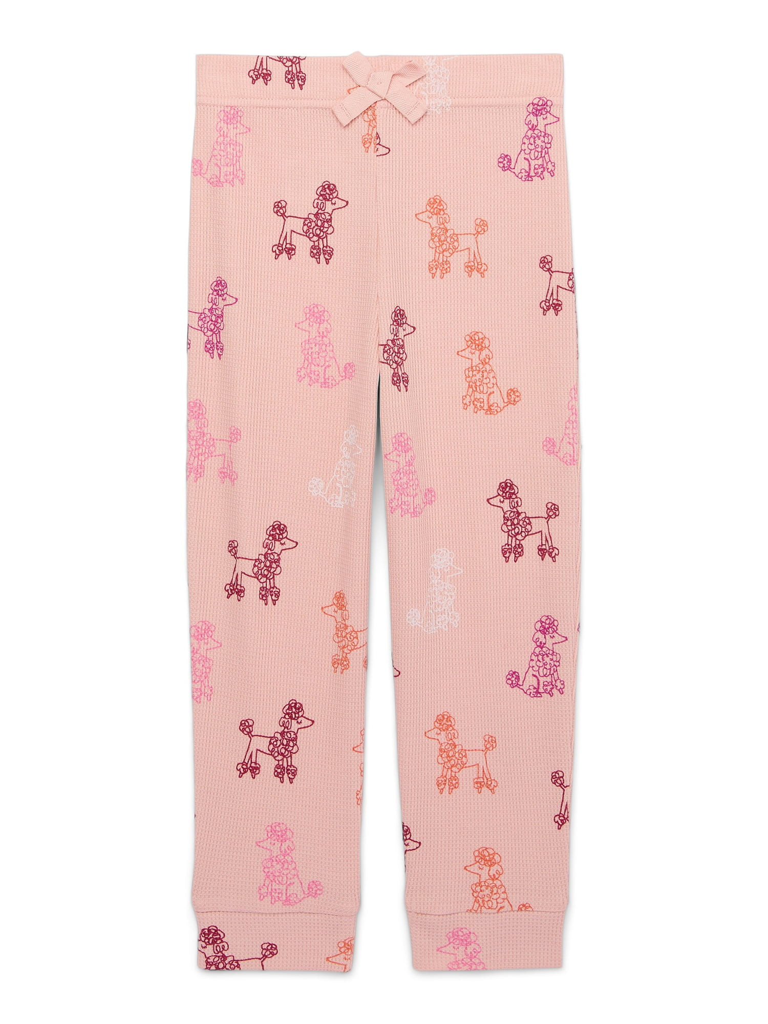 Garanimals Toddler Girls Print Thermal Joggers, Sizes 18M-5T | Walmart (US)