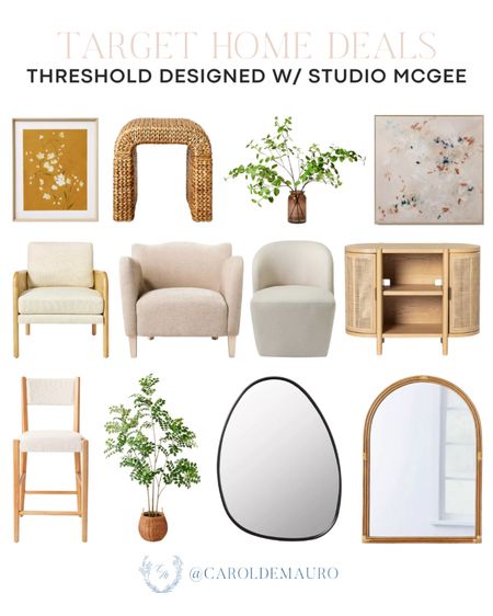 Grab these neutral home decor and furniture pieces from this Threshold and Studio McGee collab while they're on sale for your next home refresh!
#interiordesign #neutralstyle #nordichomeinspo #targetfinds

#LTKStyleTip #LTKSeasonal #LTKHome