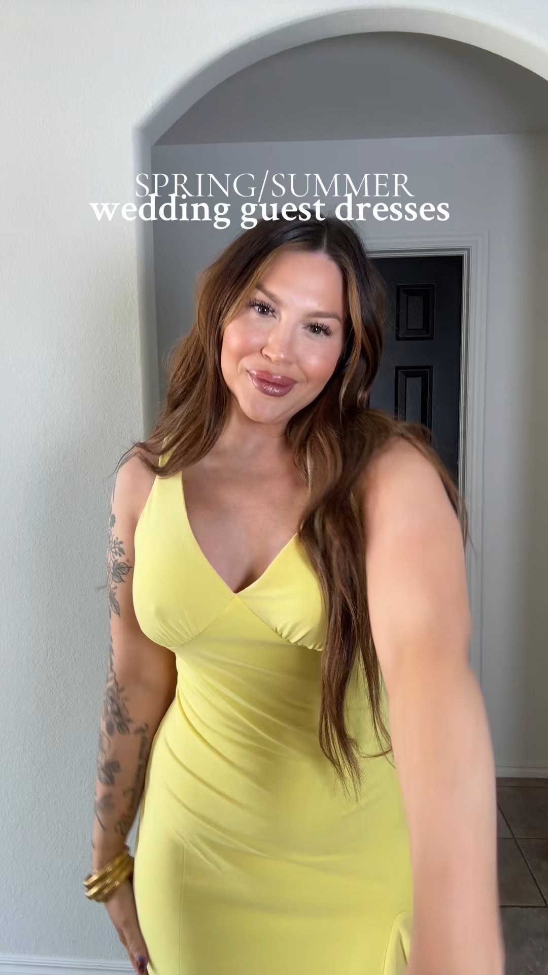 Spring wedding guest dress ideas! 

5’3 150lbs Size medium’s 
#amazon #weddingguest 

#LTKWedding #LTKStyleTip #LTKMidsize
