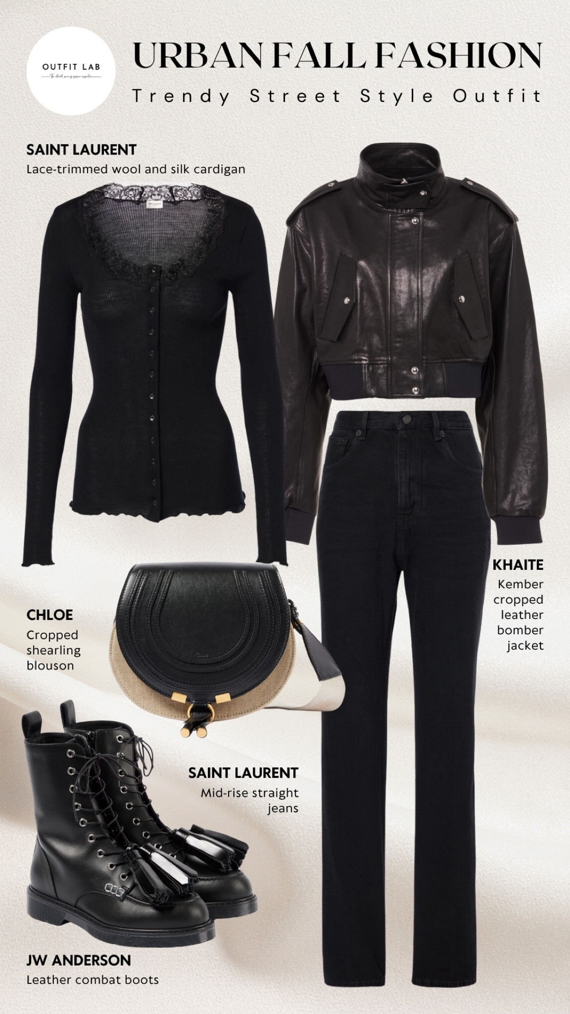 Urban Fall Fashion: Trendy Street Style Outfit – Shop Now!

Step into fall with this trendy urban street style outfit. Featuring edgy JW Anderson boots paired with a chic Khaite jacket for a stylish look. Complete the ensemble with Saint Laurent jeans and cardigan for a touch of sophistication, and carry your essentials in a fashionable Chloe bag. Perfect for any city adventure, this outfit ensures you stay on-trend and effortlessly cool. Shop now to elevate your fall wardrobe with this stunning street style ensemble!

#LTKStyleTip #LTKxNSale #LTKSeasonal