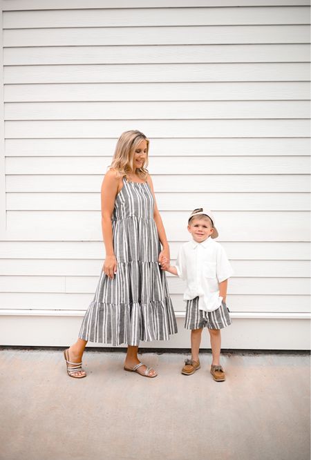 Mommy and me, matching, twinning, matching mom and boy, matching mom and son, boy summer outfit, women’s summer dress, boy outfit, women’s dress 

Outfits are Little Bipsy from Smith & Saylor (@smithandsaylor) Use code William to save! 

#twinning #matchingmomandson #boysummeroutfit #boyoutfit #womensdress #womenssummerdress 

#LTKfamily #LTKSeasonal #LTKkids