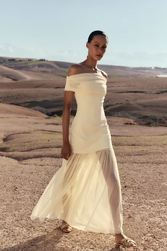 METALLIC STRAPPY FLAT SANDALS | Zara US