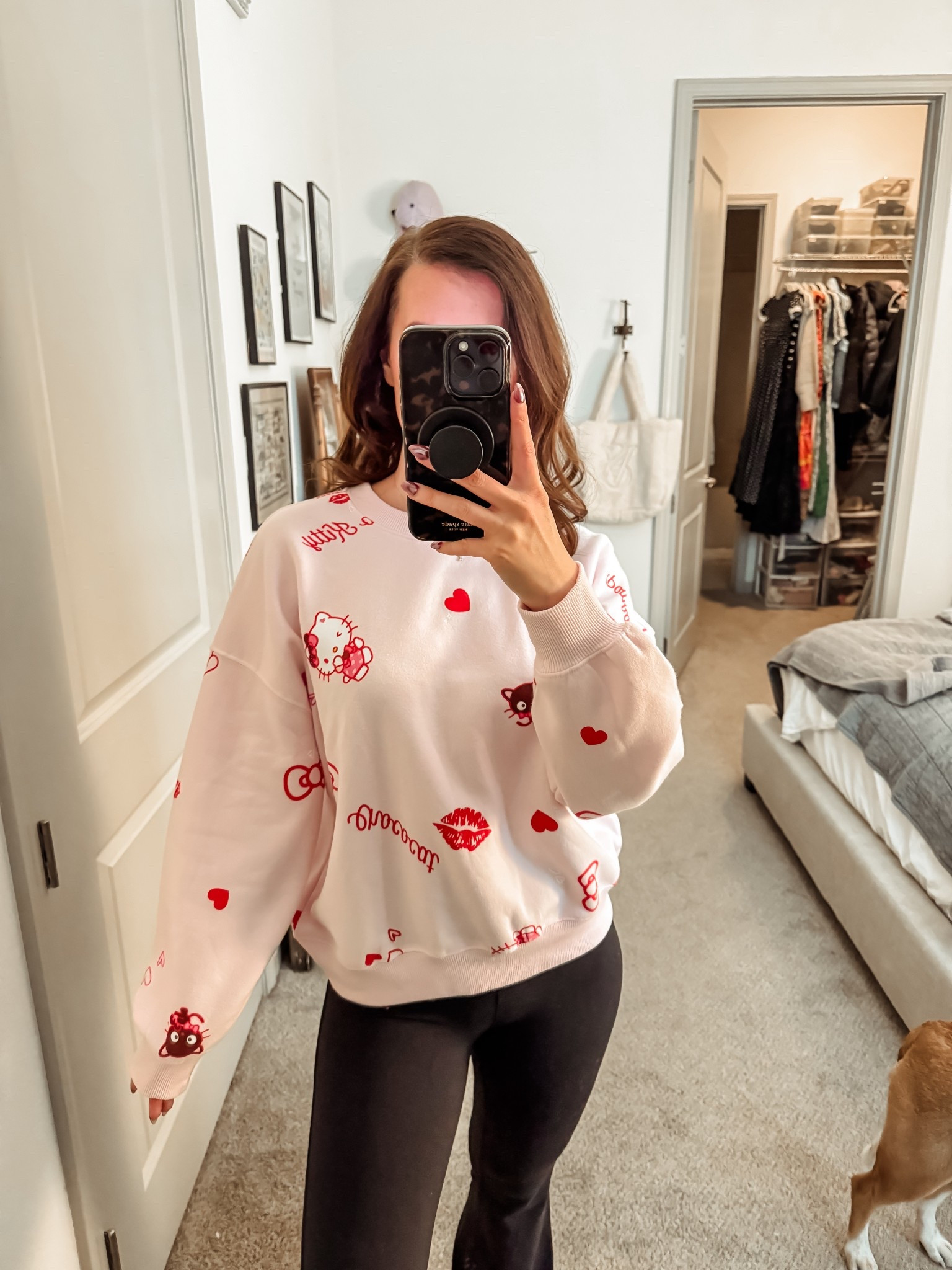 Hello kitty // sweatshirt // under $50 // matching set // Nike shoes // black leggings // target // Sanrio 

#LTKFindsUnder50 #LTKootd #LTKSaleAlert