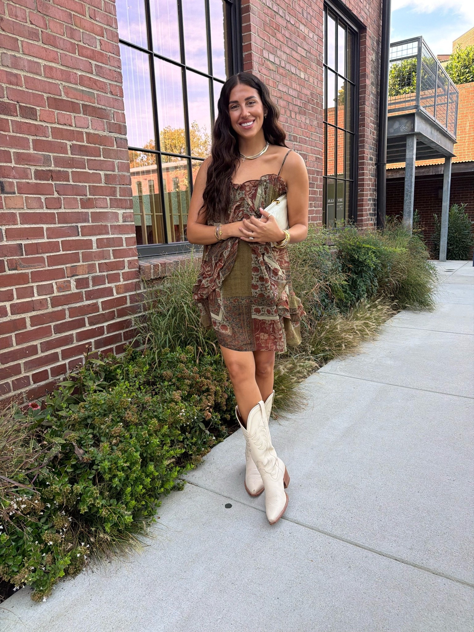 Lainey Wilson x McKenzie Child’s event last night!! In this 12th tribe dress that is the perfect fall print!! 

Dress: small 
Dressupbuttercup.com #dressupbuttercup #dederaad

#LTKootd #LTKmomlife #LTKSeasonal