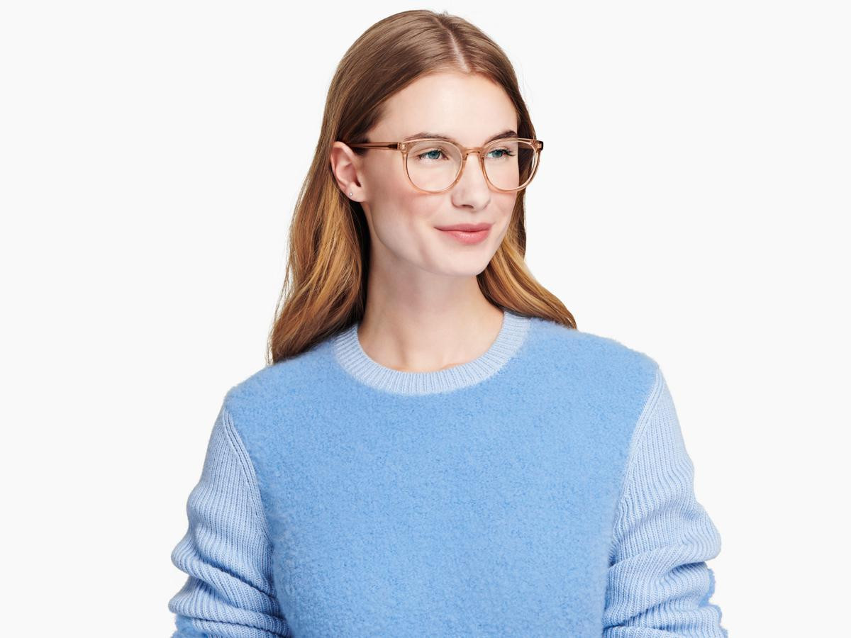 Gillian Eyeglasses in Nutmeg Crystal | Warby Parker | Warby Parker (US)