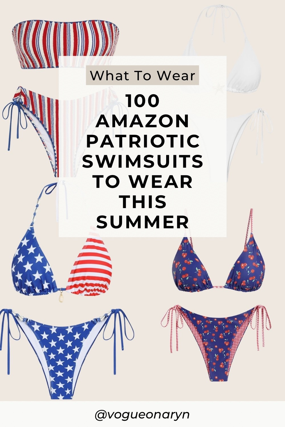 Just added 100 swimsuits on Amazon to wear this summer! Patriotic swimsuits, Fourth of July swimsuits 
Amazon storefront vogueonaryn

#LTKSeasonal #LTKSaleAlert #LTKSwim