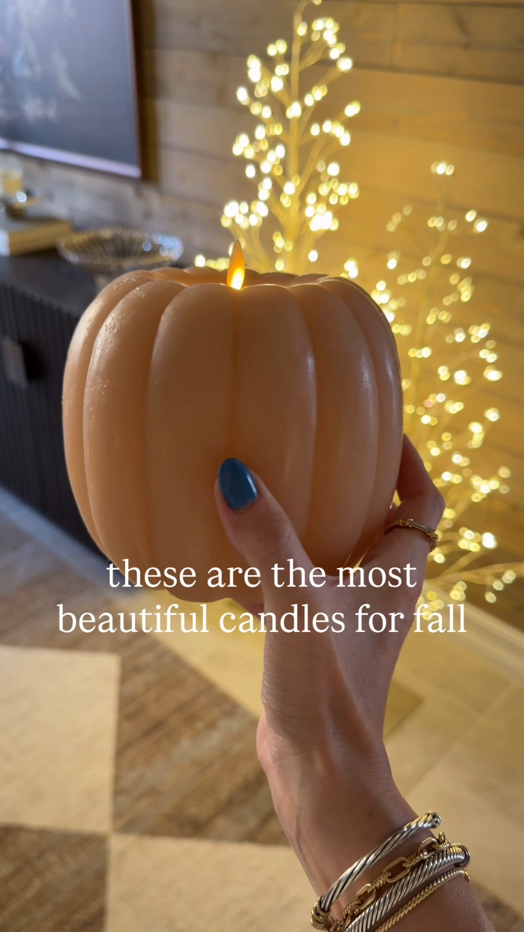 These flameless candles are so gorgeous! They are made of real wax and flicker like a real flame. The pumpkin is my favorite 🍁fall

#LTKSeasonal #LTKFindsUnder100 #LTKHome