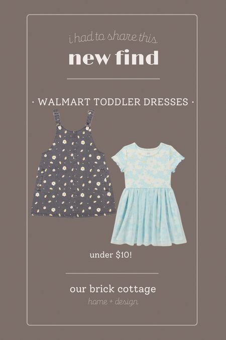 Toddler dresses from Walmart, Easter basket stuffer, toddler spring fashion, overall dress, floral, 90s kid fashion 

#LTKbaby #LTKfamily #LTKkids