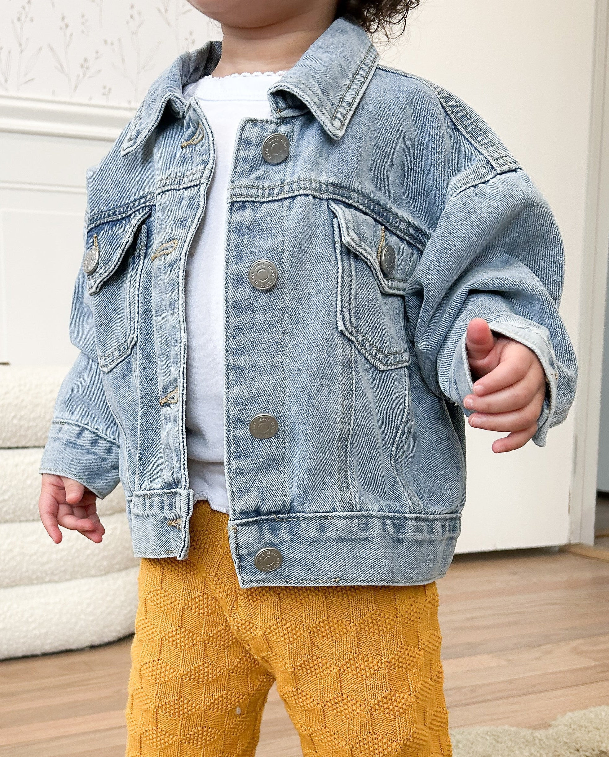 Dawson Over-Sized Denim Jacket | Bandit Babies