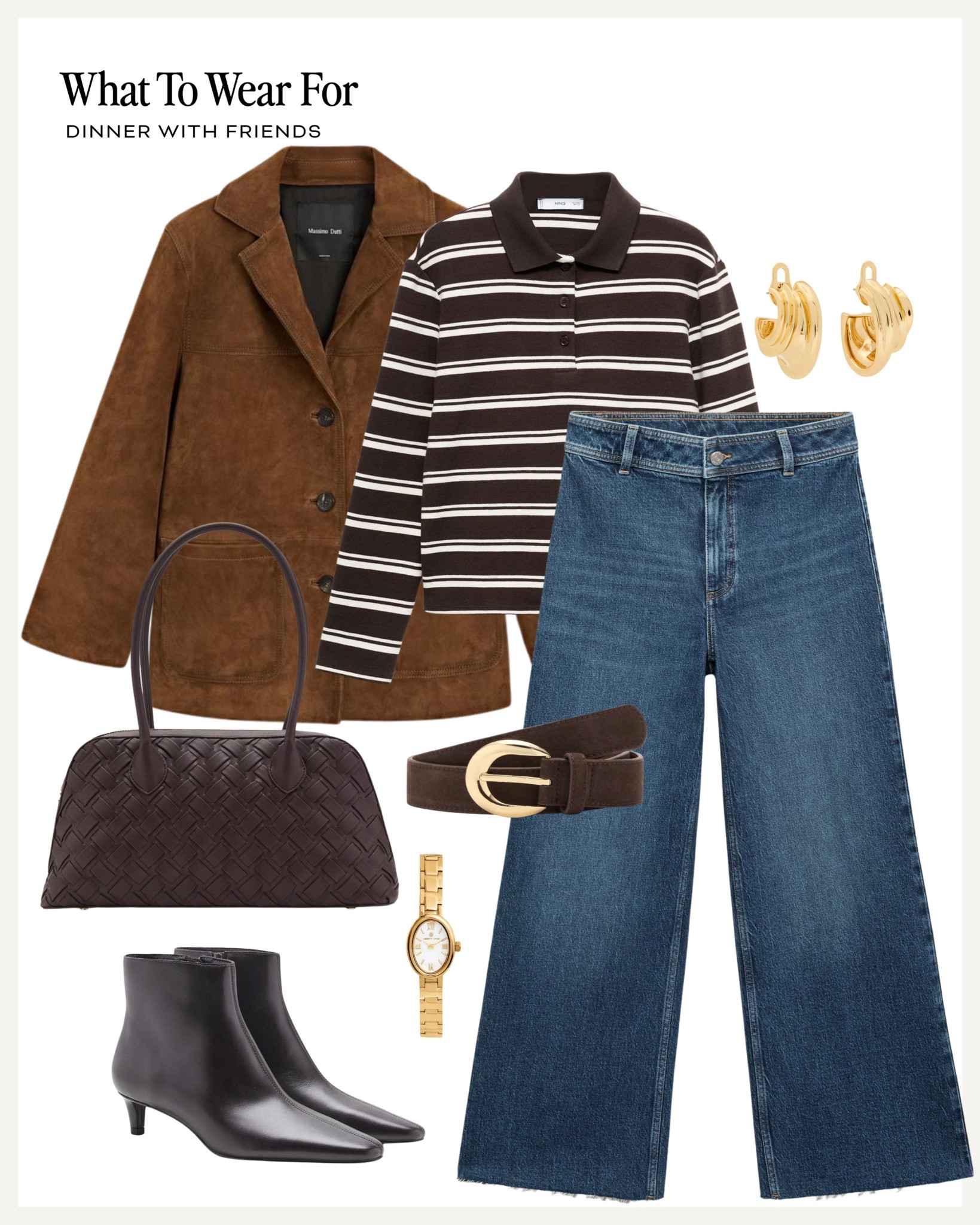 Trending: the striped polo 

Suede jacket / autumn fashion / brown bag / heeled boots / mango new in 

#LTKautumn #LTKeurope #LTKuk