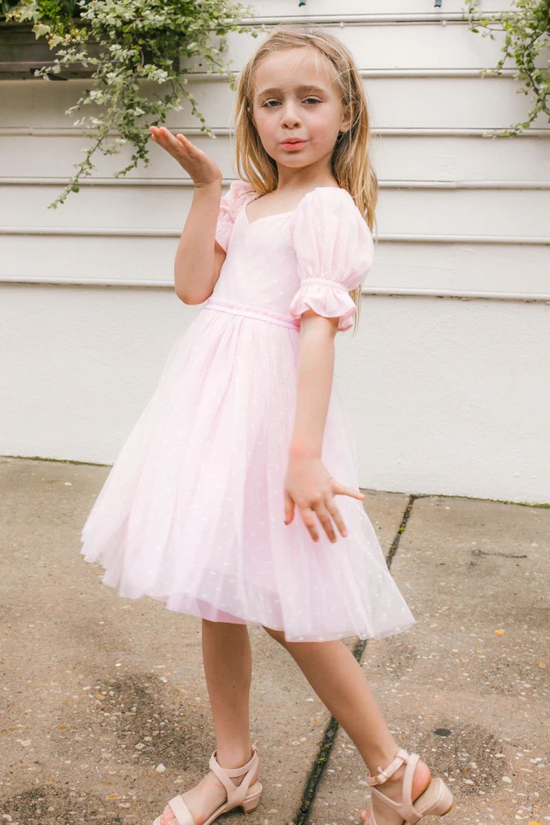 Mini Ballerina Dress in Baby Pink | Ivy City Co