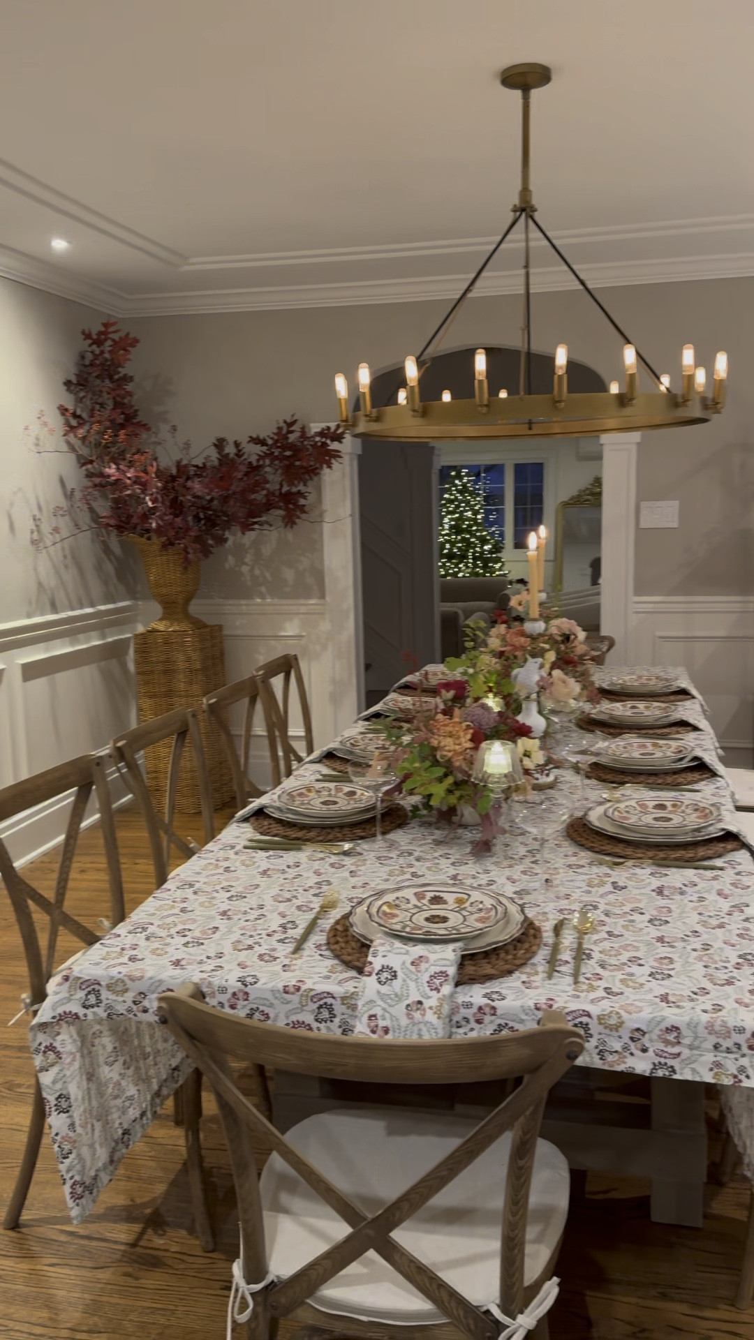 Our Friendsgiving tablescape, with a mix of high and low, perfect for holiday entertaining! 

#LTKHoliday #LTKhome #LTKparties