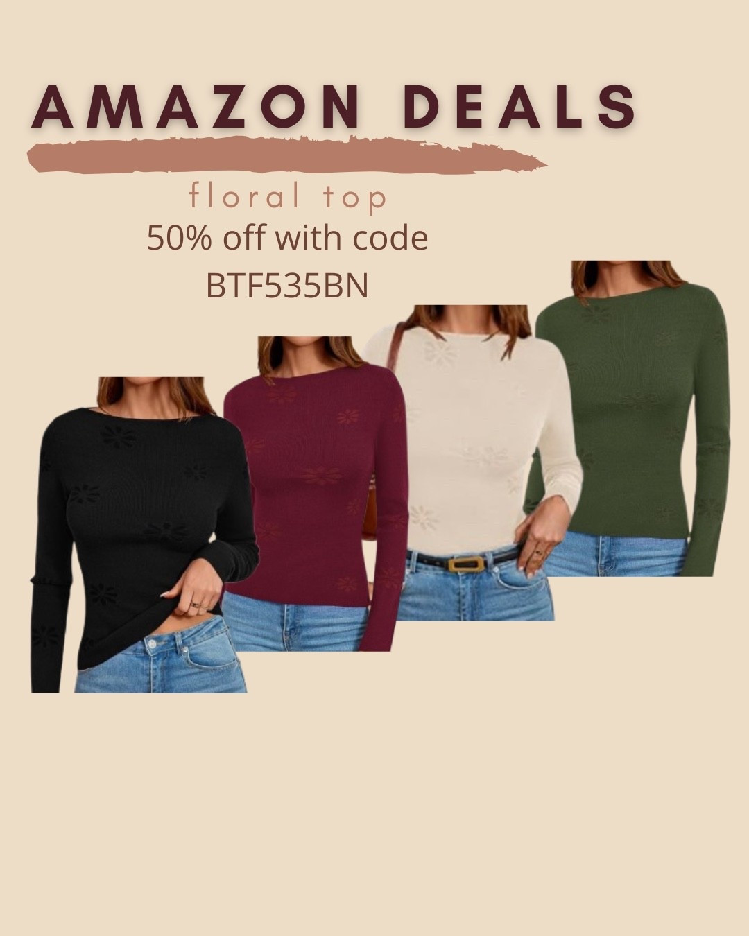 $8 ends 3/8

Amazon fashion
Amazon deals
Floral top


#LTKSaleAlert