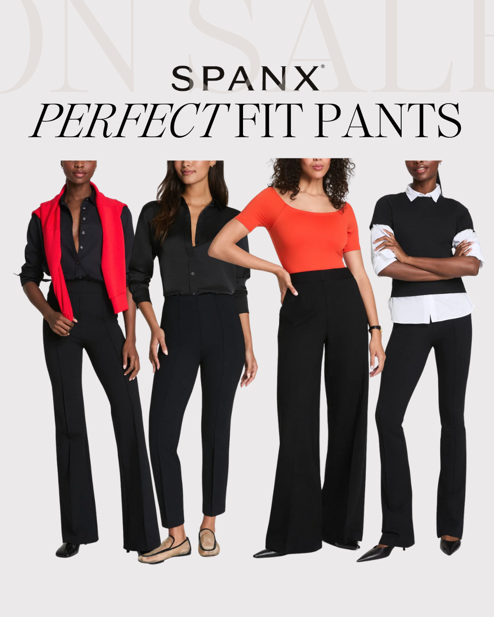 Spanx Perfect Fit Pants are on sale and they truly live up to the name — smoothing, flattering, and so easy to dress up or down. Such a good time to snag a pair. 

 #LTKHoliday #LTKootd #LTKSaleAlert
