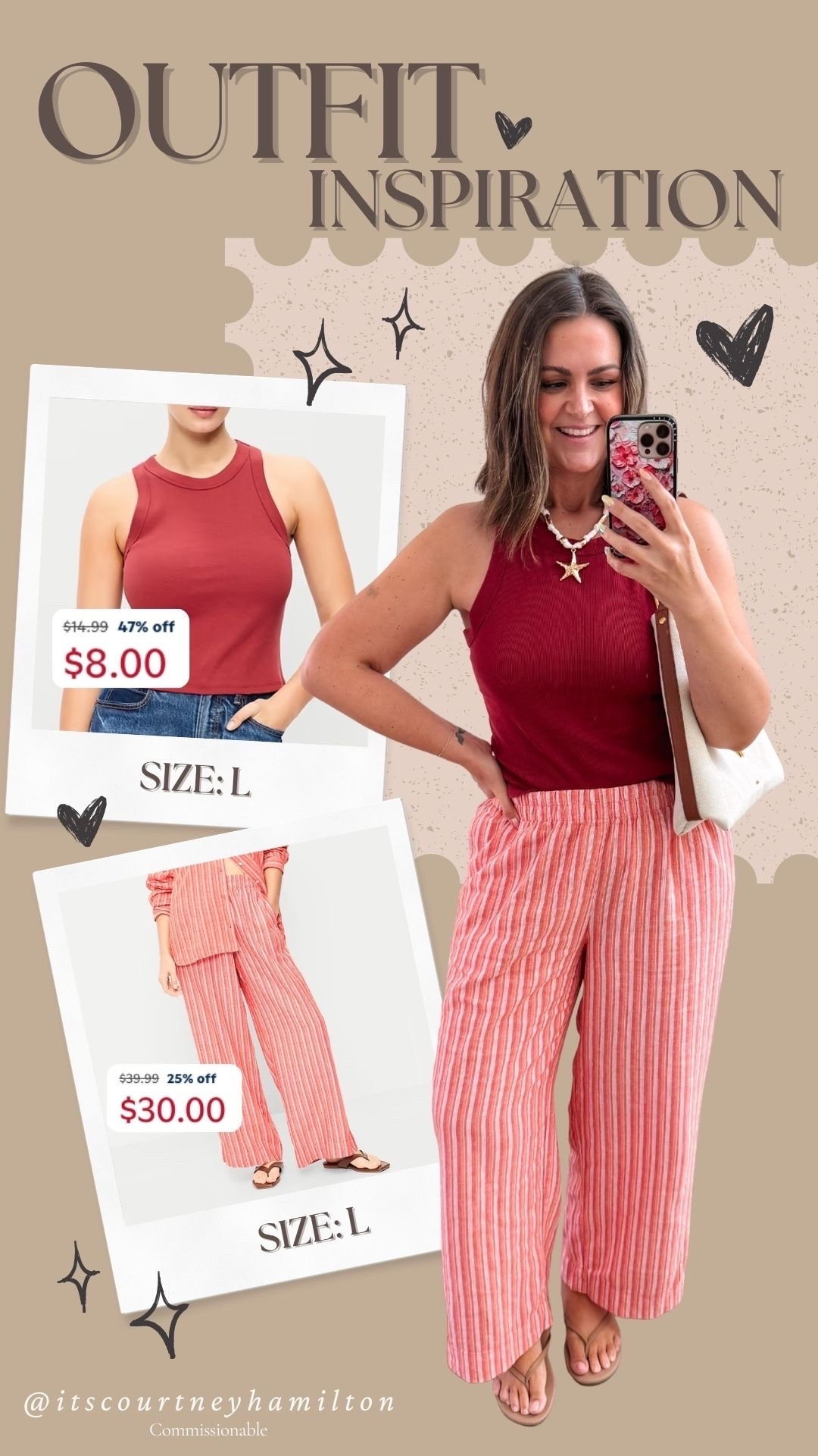 OOTD INSPO! Wearing a large in the top and bottoms! 🤩

Summer fashion, watchnow, new arrivals, finds under 100, Courtney Hamilton

#LTKSeasonal #LTKootd #LTKMidsize