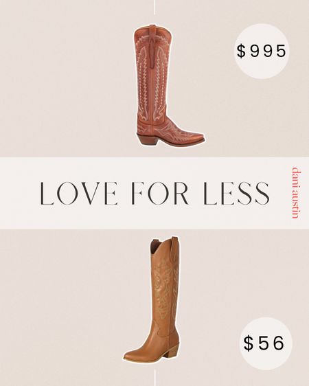 Love for less - cowboy boots 🤠

#LTKSeasonal #LTKshoecrush #LTKunder100