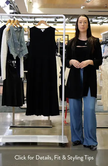 Nordstrom Sleeveless Pleated Sweater Dress | Nordstrom | Nordstrom