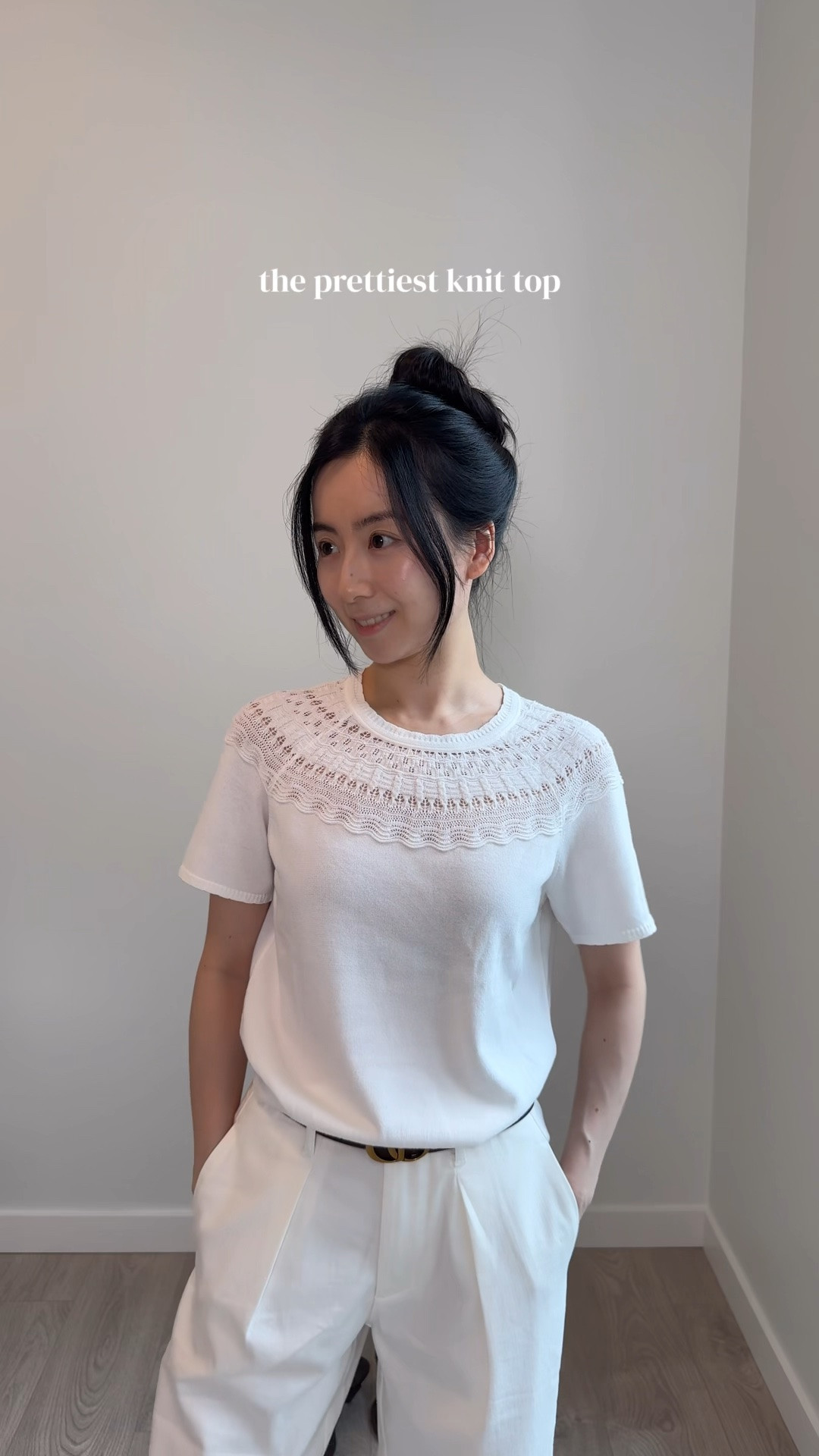 The prettiest knit top ✨ Love the lace detailing on the neckline and sleeves. It’s also super soft and lightweight, perfect for summer ☀️

Size: XXS

#LTKsummer #LTKpetite #LTKdatenight