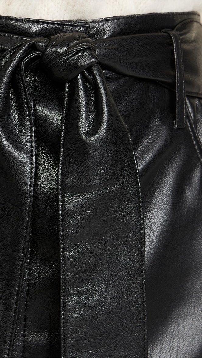Meda Vegan Leather Skirt | Shopbop