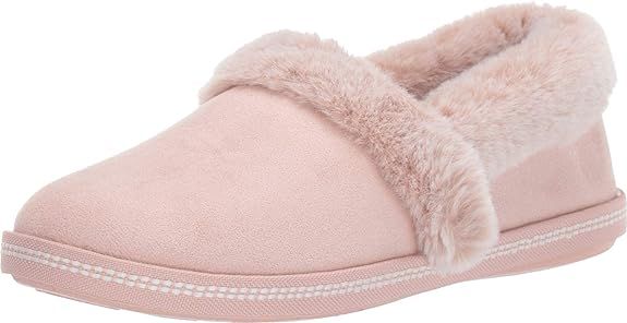 Skechers Women's Cozy Campfire-Team Toasty-Microfiber Slipper with Faux Fur Lining | Amazon (US)