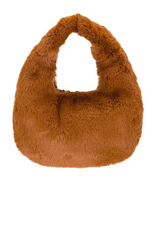 Hat Attack Faux Fur Handled Bag in Tobacco from Revolve.com | Revolve Clothing (Global)