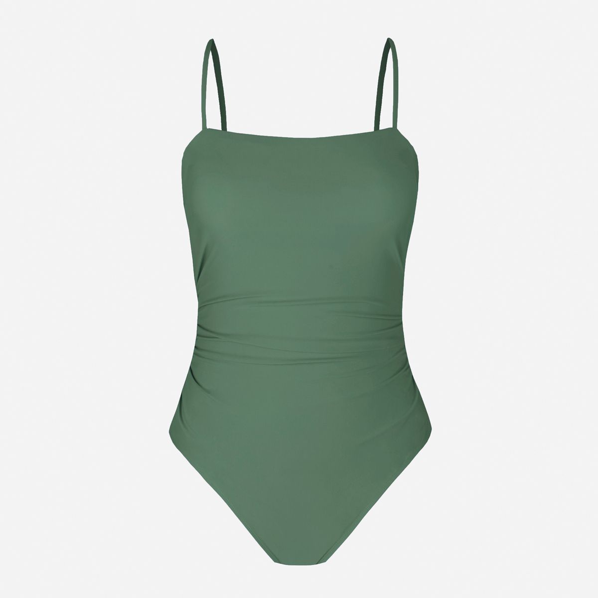 Women's Shirred Strappy Cutout One Piece Swimsuit - Cupshe | Target
