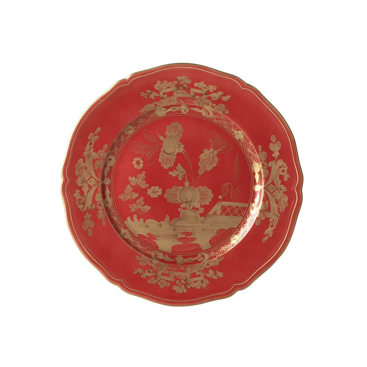 Oriente Italiano Dessert Plate in Rubrum | Over The Moon