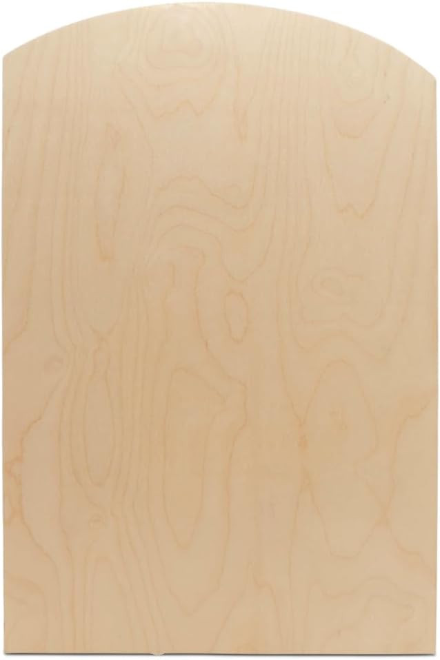 Unfinished Wooden Tombstone 24 Inch Tall by 16 Inch Wide, Bag of 2 Large Wooden Headstone Cut Out... | Amazon (US)