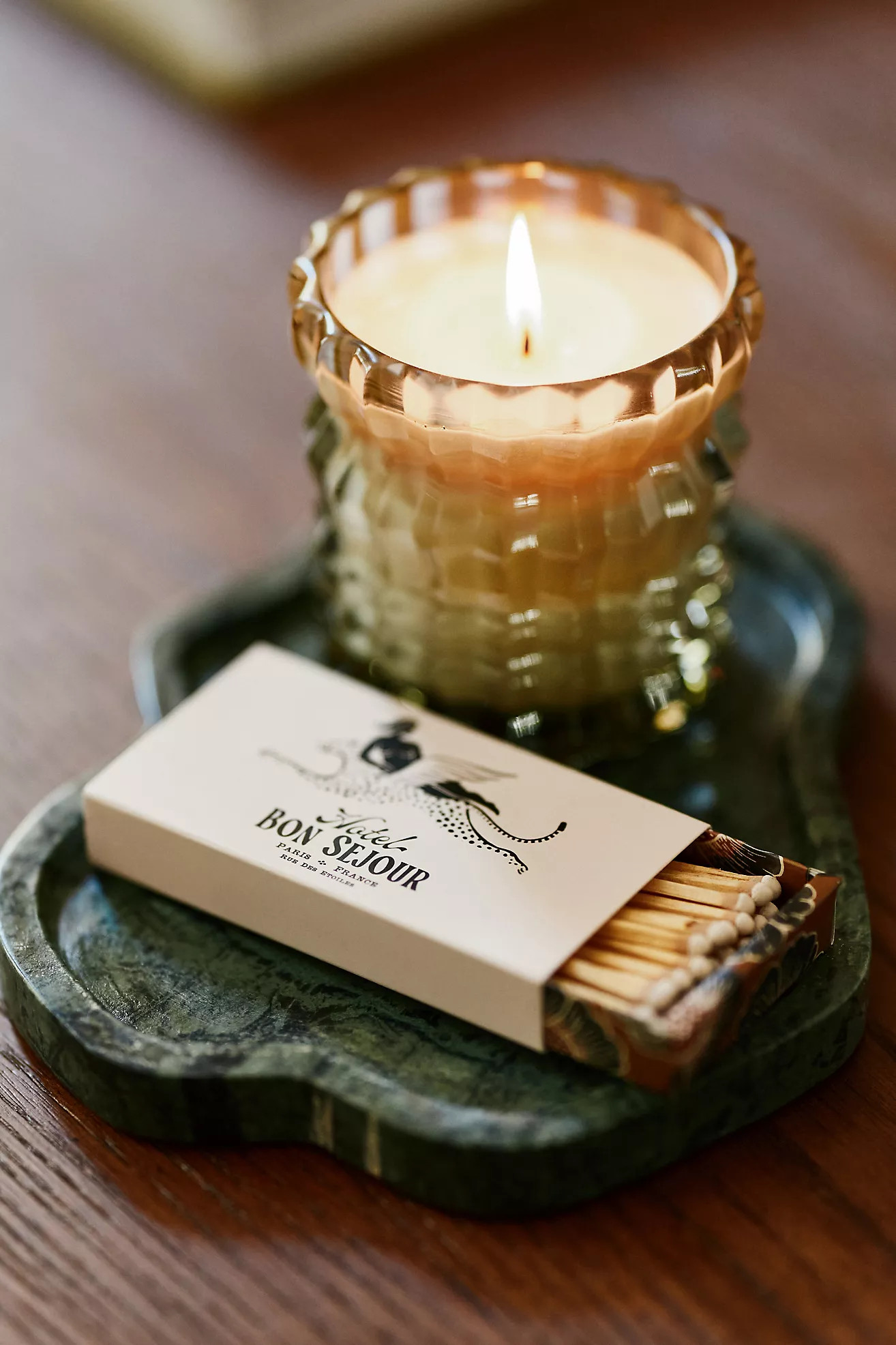 Hotel Bon Sejour Match Box, Set of 3 | Anthropologie (US)