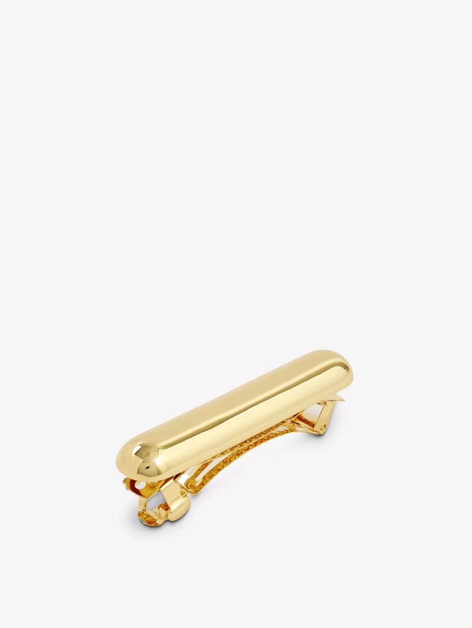 Glossy Cigar stainless steel hairclip | Selfridges