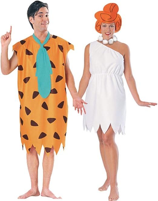 FutureMemories Fred and Wilma Flintstone Costume Set | Amazon (US)