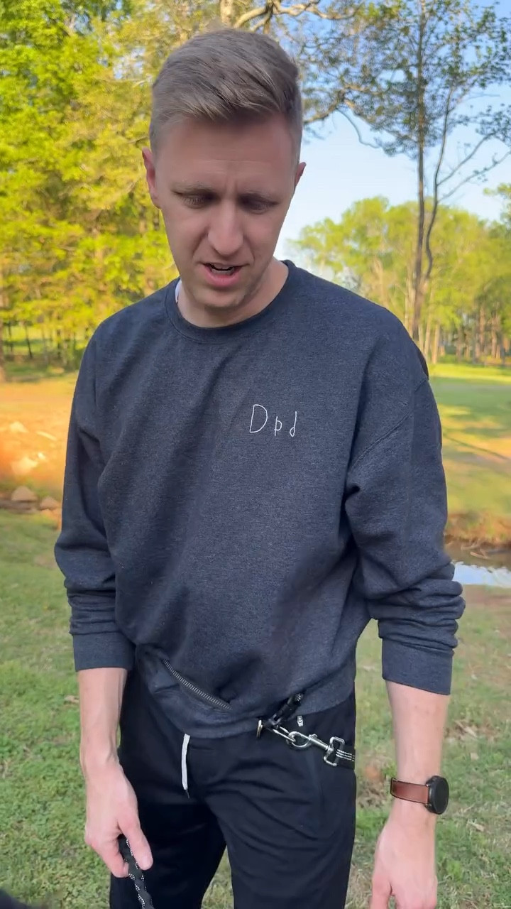 Makes for the coolest, manliest, daddiest gift 😆 let me know what questions you have about this project and comment LINKS for the materials I used embroider this sweatshirt