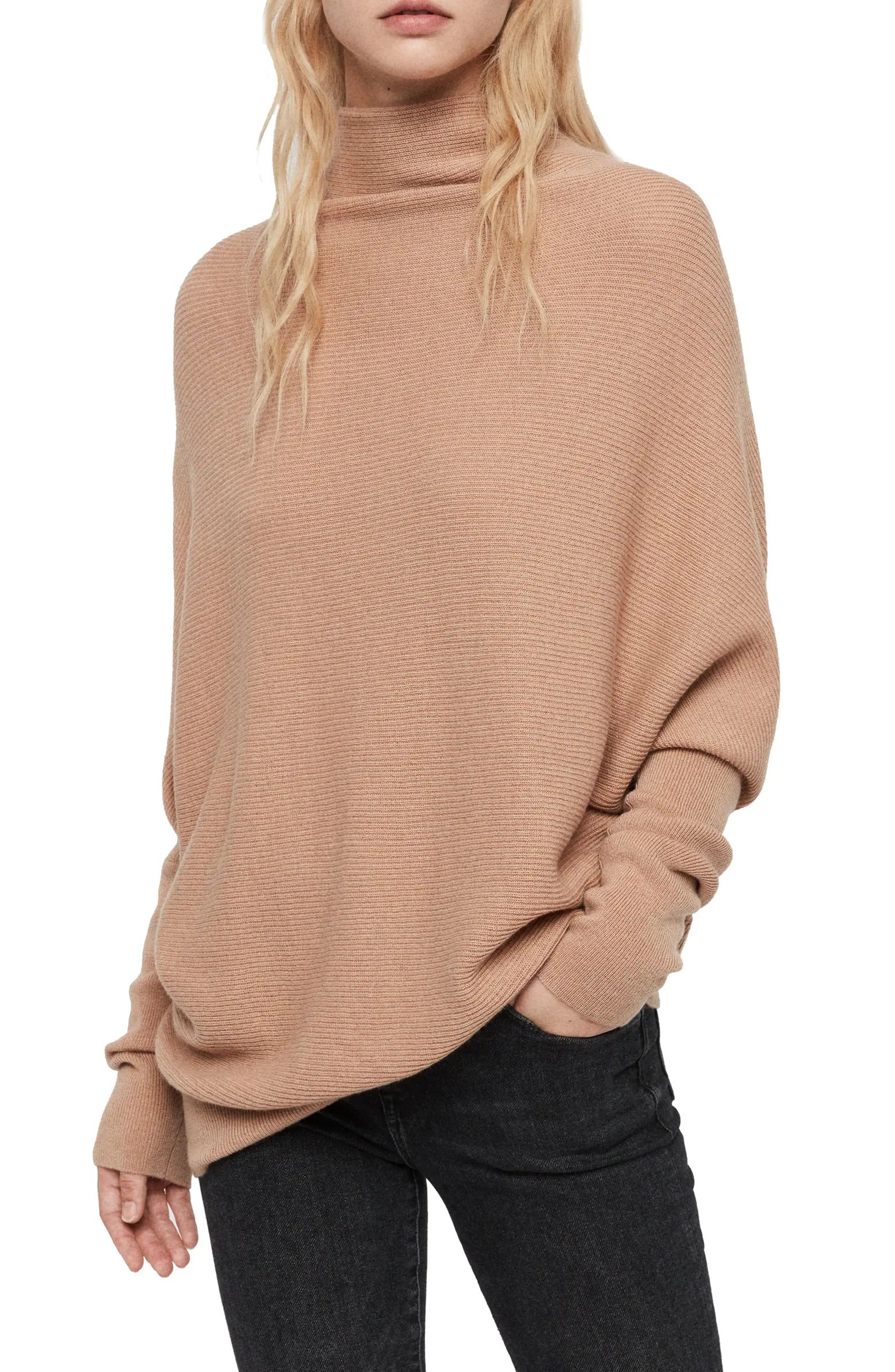 Ridley Funnel Neck Wool & Cashmere Sweater | Nordstrom