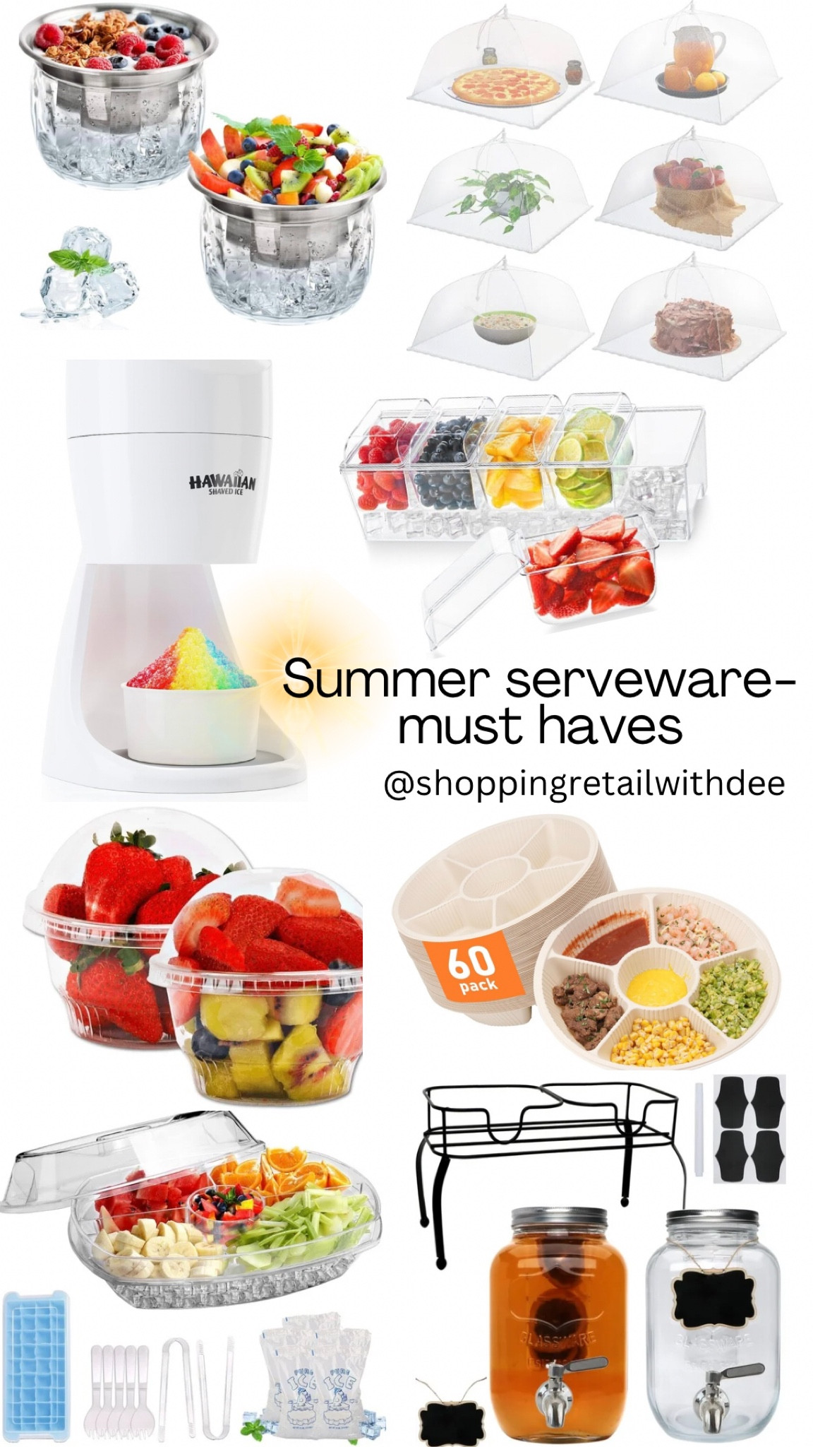 Summer Serveware must haves, Summer serverware, summer party 

#LTKSeasonal #LTKParties